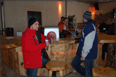 Apres ski hut